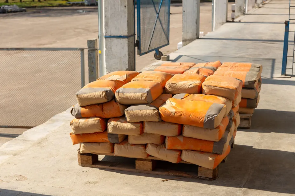 Kho vật liệu xếp gọn gàng